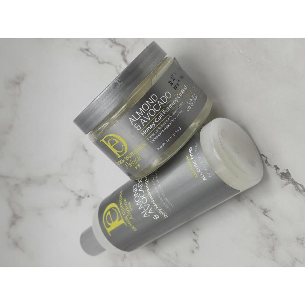 Design Essentials Almond and Avocado hair care bundle